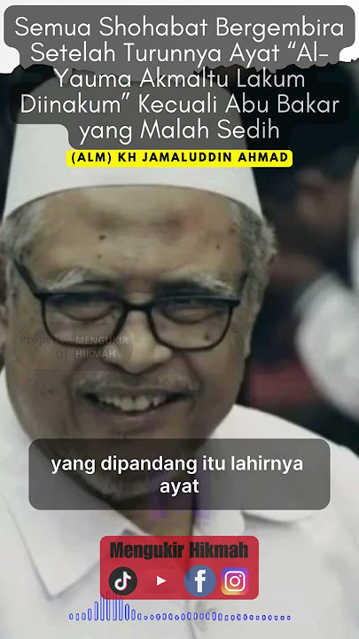 Semua Shohabat Bergembira Setelah Turun Ayat