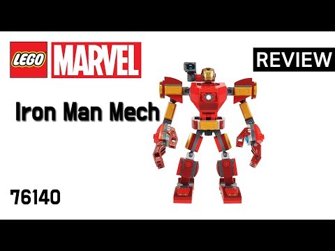 레고 슈퍼히어로즈 76140 아이언맨 맥 로봇(Superheroes MARVEL Iron Man Mech) - 리뷰_Review_레고매니아_LEGO Mania