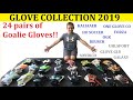 My Goalie Gloves Collection 2019 | 10 Year Old Boy's Goalkeeper Gloves | 24 PAIRS OF GOALIE GLOVES