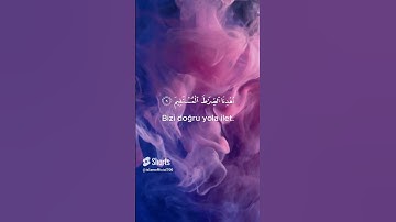 سورة الفاتحة/ Fatiha Suresi