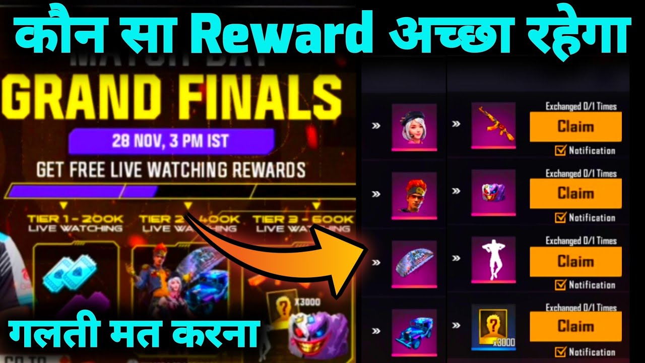 WHICH REWARD IS BEST IN FFAC | BEST REWARD IN FFAC | 600K LIVE WATCHING REWARD | FFAC REDEEM CODE