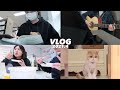 VLOG | 얘 일상 진짜 잉여롭다 🎧 +5kg, 건강 악화, 온클, 고양이, 친구, 도서관, 엽떡 / 가은Gaeun