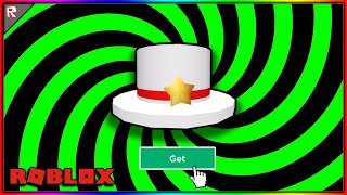 HOW TO GET THE VIDEO CREATOR TOP HAT ON ROBLOX FOR FREE!