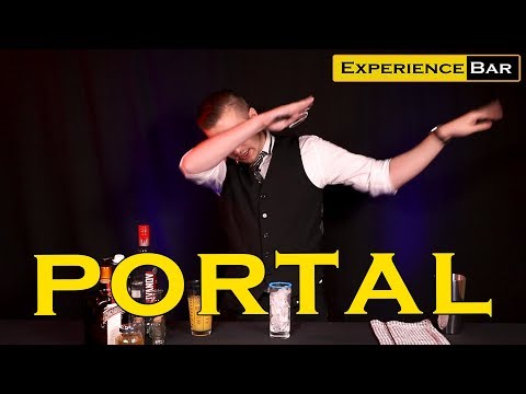 Portal Gun, a Portal cocktail