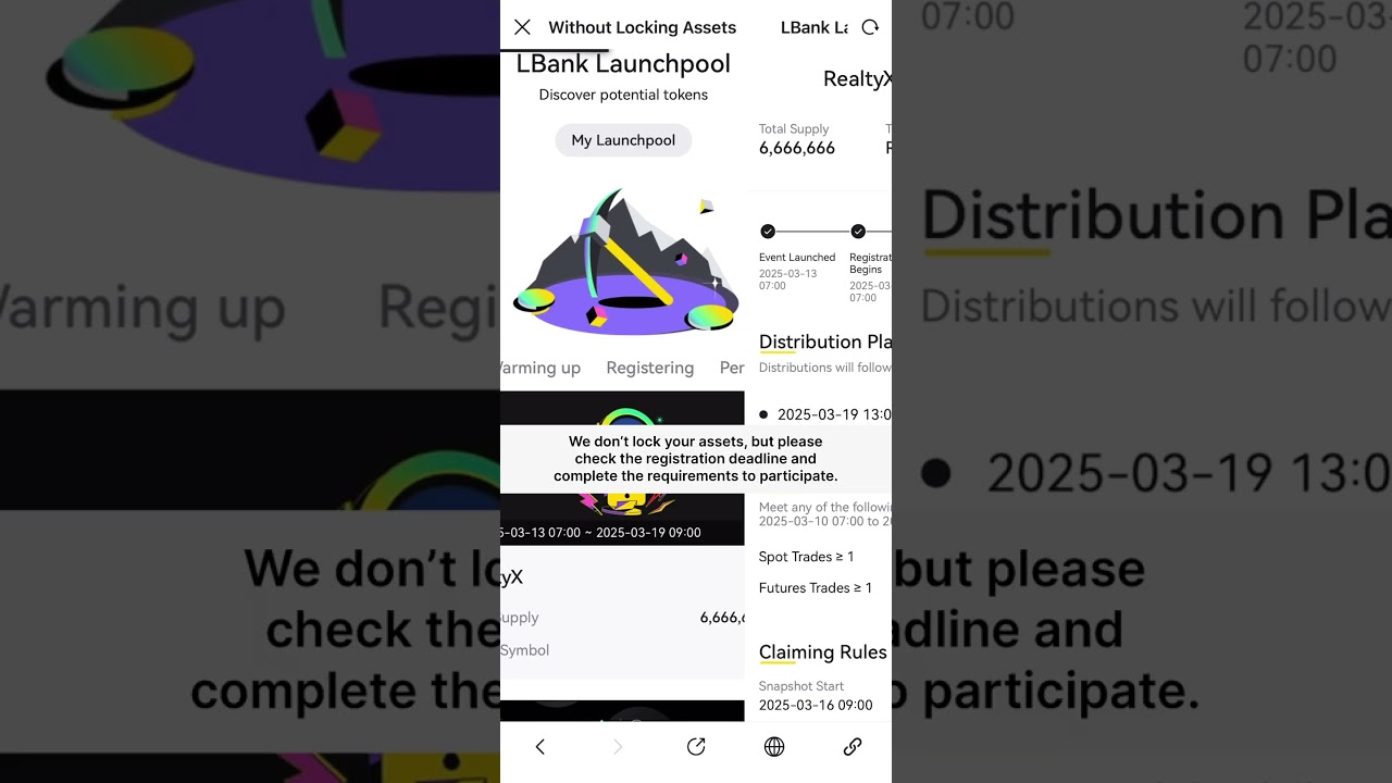 LBank Exchange. How to Participate in Launchpool 