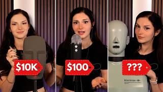 $100 vs $10K vs $100K ASMR Microphone Comparison