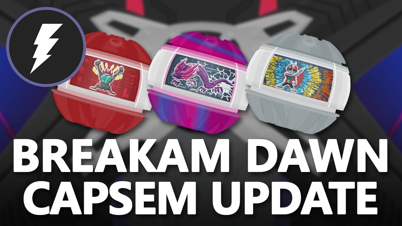 Kamen Rider Zeztz Flash Belt: Breakam Dawn Capsem Update - YouTube