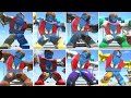 All bigfig characters perform rick jones abomb transform animation in lego marvel super heroes