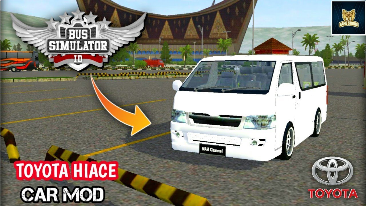 🔴🔵Download Realistic Toyota Hiace Mini Van Mod For Bus Simulator Indonesia  | #Bussidmod - Youtube