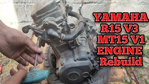 Full Rebuild video "R15 V3 & MT 15" full Restoration #abandoned #rebuild #engine