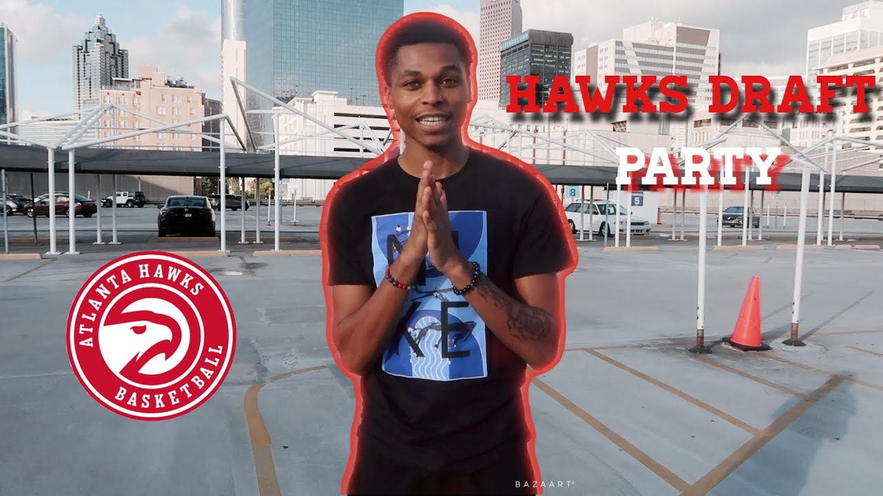 I Got Invited To The Hawks Draft Party😱 YouTube