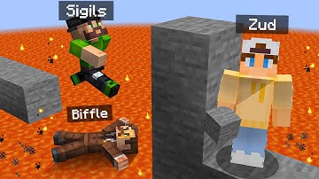 Parkour Troll War in Minecraft