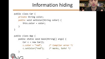 JAVA: Visibilità, costruttori, e metodi getters e setters (M3-E01)