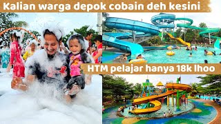 Green Lake View Waterpark Cimanggis Depok Review 2022 ‼️ Hurry up during school holidays, student...