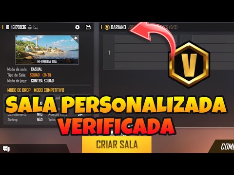 Como funciona a Sala Personalizada? – Free Fire Suporte