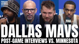 Dallas Mavs Post-Game: Luka Doncic, Kyrie Irving, Washington & Kidd on Dallas 3-0 Lead vs. Minnesota