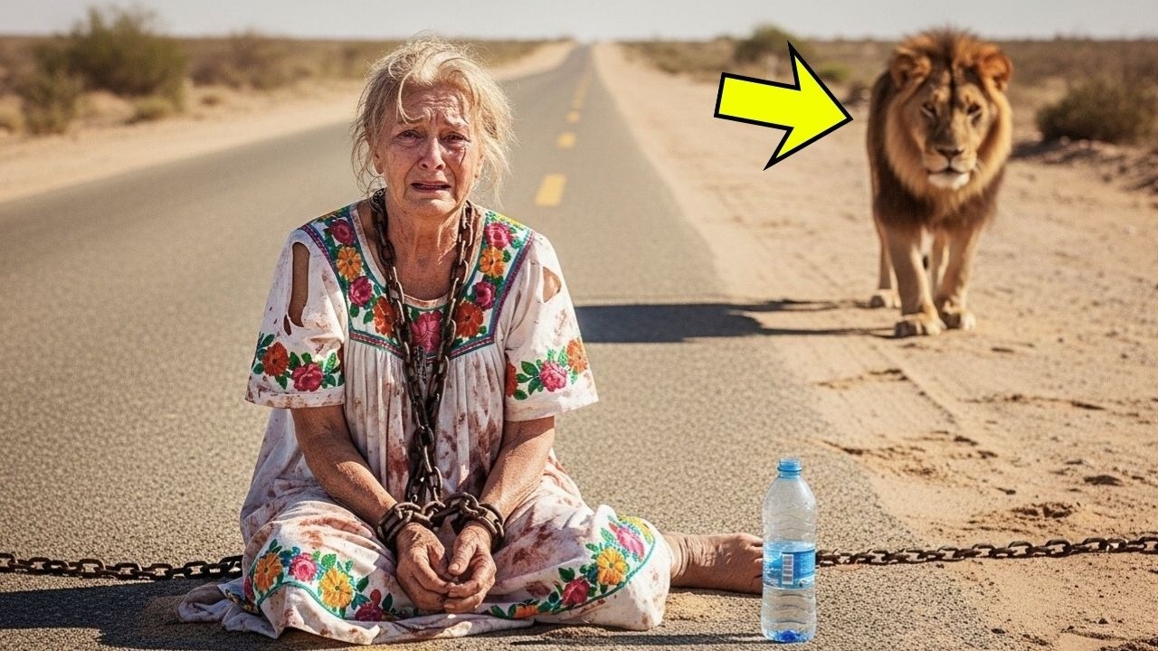 FILHO MILIONÁRIO acorrenta MÃE IDOSA no DESERTO para SOFRER, mas o LEÃO SE APROXIMA e…