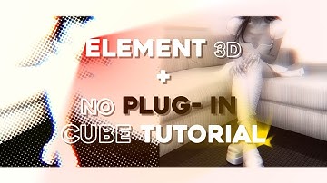 element 3d + no plugin cube tutorial | hyjinnct
