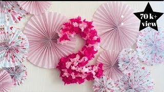 Subscribe me for more videos:)))) requirement fan i have used gift
wrapping paper large u can take 14 inch square paper, medium 11 ,
small a...