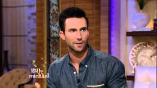Adam Levine on LIVE with Kelly and Michael