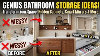 Smart Bathroom Cupboards: Ultimate Storage Hacks for Small Spaces