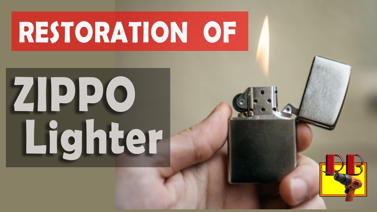 A full restoration of a rusted Zippo Lighter YouTube