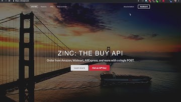 Getting Started with the Zinc API