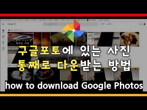  New  [팁] 구글포토 사진 한꺼번에 다운받는 법 (How to download Google Photos)