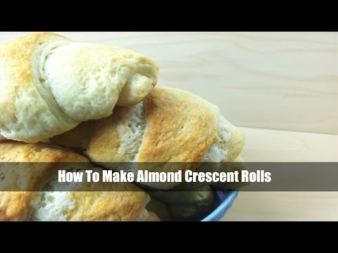 Almond Crescent Rolls Recipe