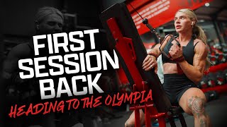 'BACK' TRAINING AGAIN / FIRST PULL SESSION