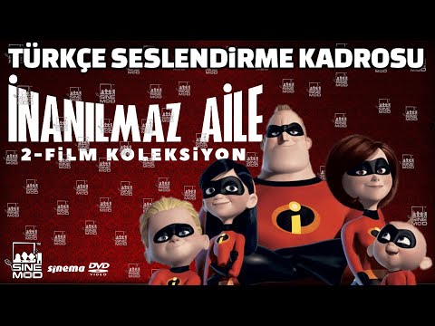 İnanılmaz Aile Serisi (2-Film) Türkçe Dublaj Kadrosu