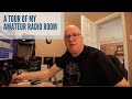 A tour of my amateur radio room and antenna set up