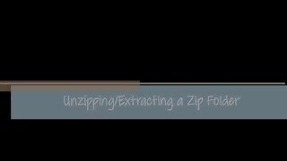 How to Unzip/Extract files from a Compressed Zip Folder screenshot 3