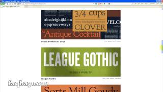 How to Download Free Fonts to use with Commercial Project