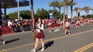 USC Spirit of Troy at Holiday Bowl Parade 2015