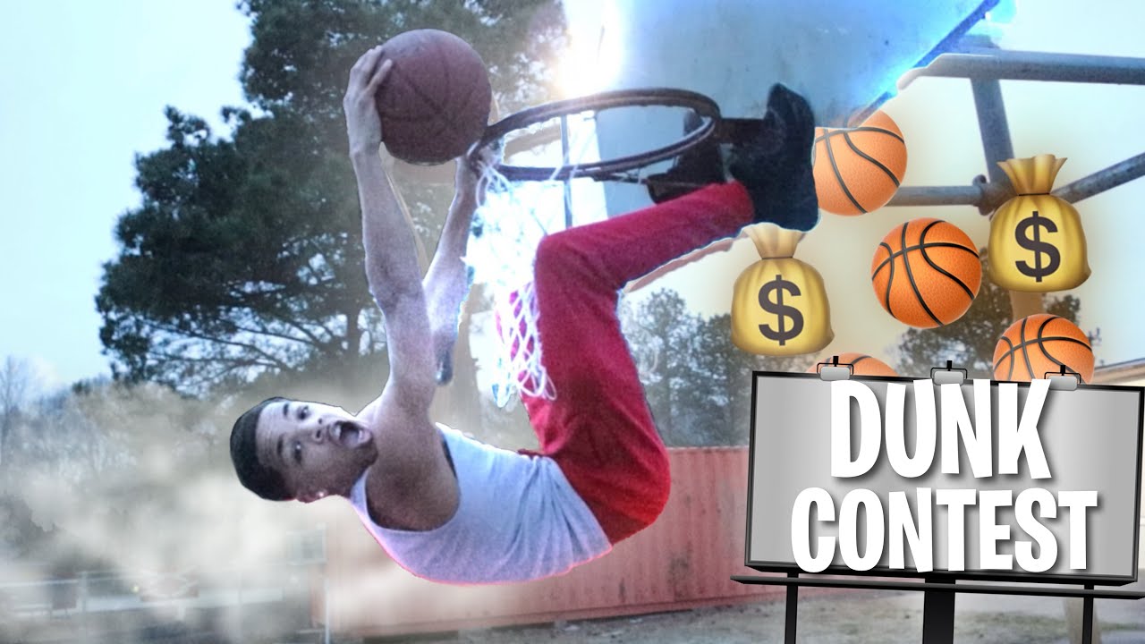 INSANE DUNK CONTEST WITH YBF (WHOS THE BEST DUNKER😳) YouTube