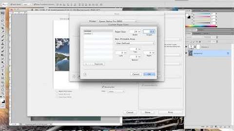 How to print borderless to Epson printers