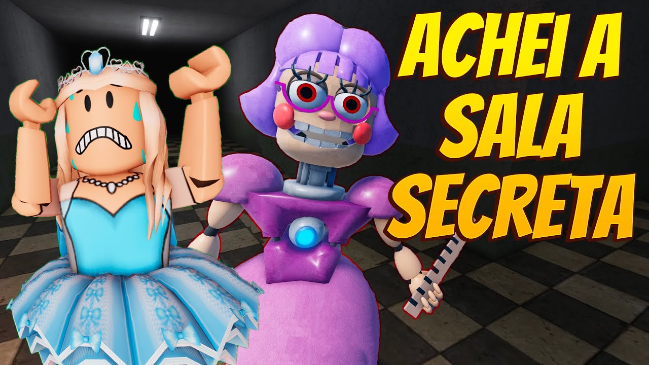 Na sala secreta da PROFESSORA MALVADA (Escape Miss Ani Tron's Detention)  Roblox 