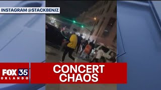Panicked concertgoers run after shooting scare following Rod Wave concert in Orlando