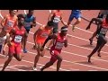 2015 北京世界陸上競技 男子4x100mリレー予選1組 Beijing Athletics M4x100M Relay Qualification Hert1