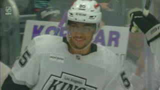 Quinton Byfield scores on a breakaway for his second goal of the period, extending the lead to two.