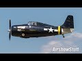 FM-2 (F4F) Wildcat Aerobatics - America's Freedom Fest 2017