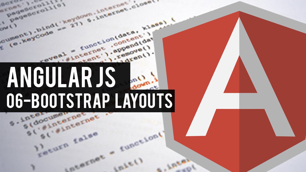 Integración de Bootstrap y Angular JS 1.3 - YouTube