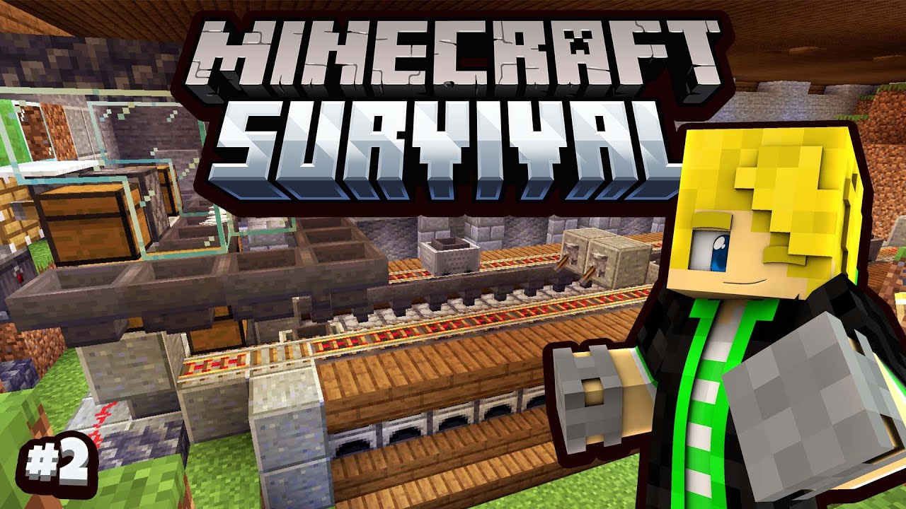 I build a Super Smelter in Minecraft Survival 1.19 | 2