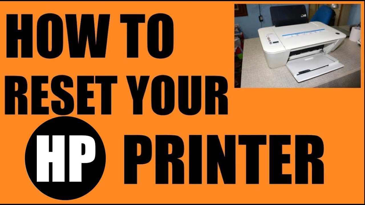 Muligt Velsigne dis How to RESET ANY hp printer ? - YouTube