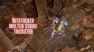 Poe [3.24] Molten Strike Int Stacking Trickster - Testing and Mageblood Valdo Map (Void/2M/Feared)