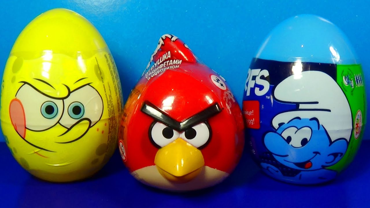 Angry Birds Surprise Eggs