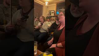 Singing in a Pub Session - Kildare, Ireland 2023