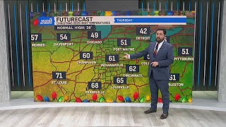 Sunny Sunday ahead of warming for Christmas