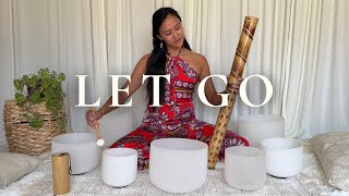 Sound Bath to Let Go And Shed the Old Version of You